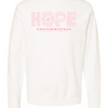The Hope In Him Foundation Crewneck Sweatshirt - Bone