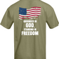 Grounded In God, Standing In Freedom Oversized Tee