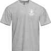 R&R Heritage Shield Oversized Tee - Heather Gray