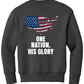 One Nation His Glory Youth Foundation Crewneck Sweatshirt