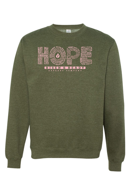 The Hope In Him Foundation Crewneck Sweatshirt