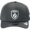 Armor & Flame Curved Perforated Snapback - Graphite