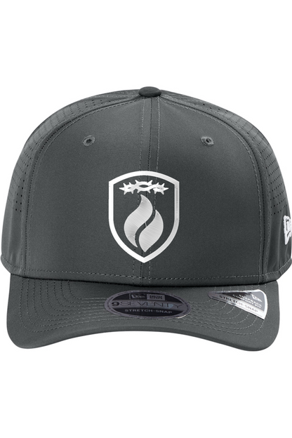 Armor & Flame Curved Perforated Snapback