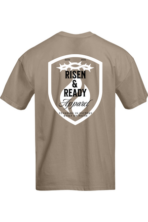 R&R Heritage Shield Oversized Tee