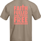Faith Fueled and Stress Free Oversized Tee