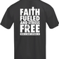 Faith Fueled and Stress Free Oversized Tee