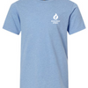 Grounded in God, Standing in Freedom Youth Foundation Tee - Heather Columbia Blue