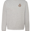Running on Caffeine and Jesus Foundation Crewneck Sweatshirt - Grey Heather