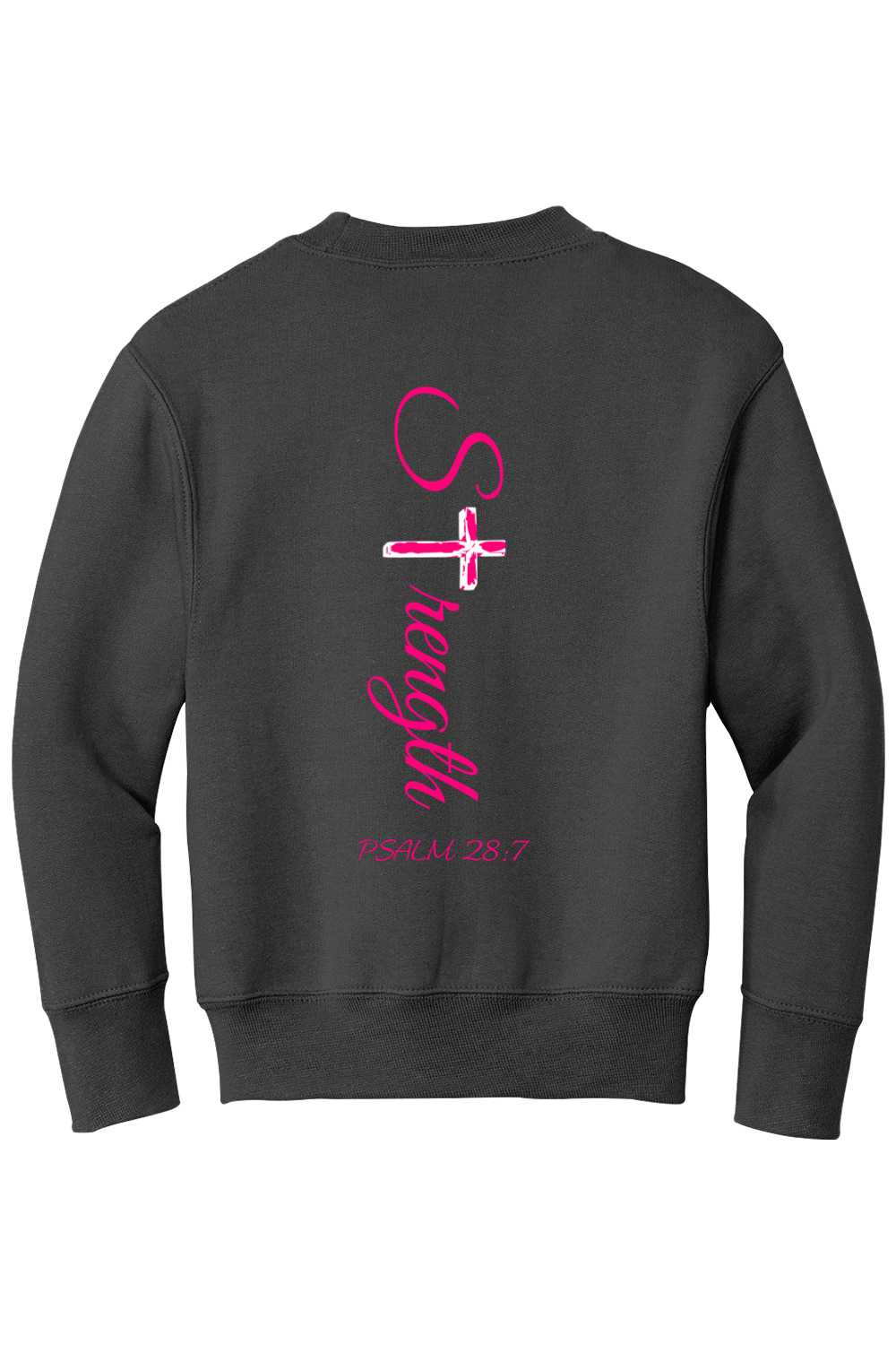 The Lord Is My Strength Foundation Crewneck Sweatshirt