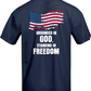 Grounded In God, Standing In Freedom Oversized Tee