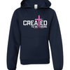Created To Be More Youth Foundation Hoodie (Girls Color Wave) - Navy