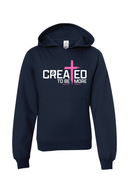 Created To Be More Youth Foundation Hoodie (Girls Color Wave)