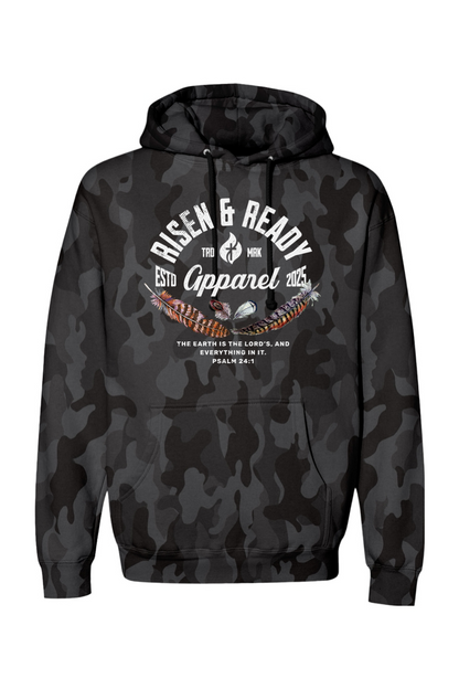 Faith and Feathers CAMO Field Foundation Hoodie