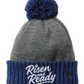 R&R Cuffed Pom Beanie