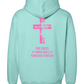 One Cross One Savior Foundation Hoodie (Women's Color Wave)