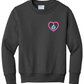 Love Never Fails Youth Foundation Crewneck Sweatshirt