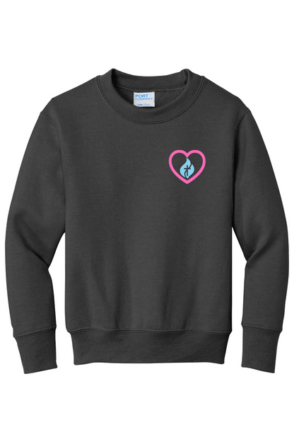 Love Never Fails Youth Foundation Crewneck Sweatshirt