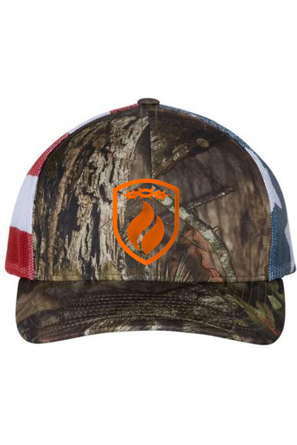 R&R Signature Patriot Camo Trucker