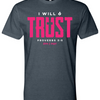 I Will Trust Foundation Tee - Midnight Navy