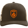 R&R Signature Patriot Camo Trucker - Brown/ Desert Camo