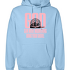 God Moves Mountains Foundation Hoodie - Blue Aqua