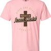 Property of Jesus Christ Foundation Tee - Heather Light Pink