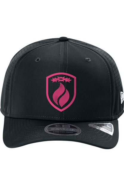 Armor & Flame Curved Perforated Snapback