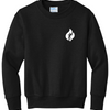 Everlasting Love Youth Foundation Crewneck Sweatshirt - Jet Black