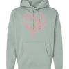Heart of Faith Foundation Hoodie - Dusty Sage