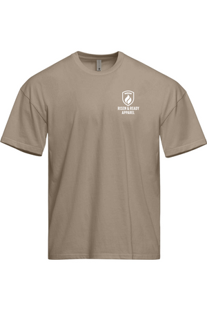 R&R Heritage Shield Oversized Tee