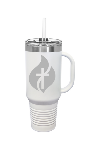 R&R Flame 40 oz. Insulated Travel Mug