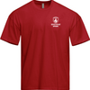 R&R Heritage Shield Oversized Tee - Red
