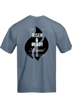 R&R Heritage Flame Oversized Tee