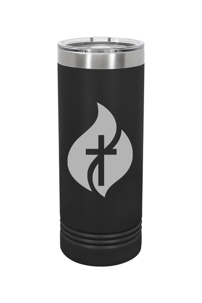 R&R 22 oz. Skinny Tumbler with Slider Lid