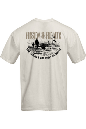 God, Family Outdoors Oversized Tee