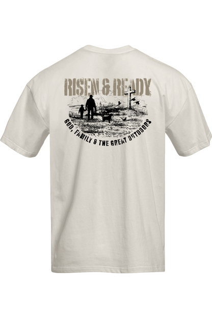 God, Family Outdoors Oversized Tee