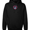 Love Never Fails Foundation Hoodie - Black