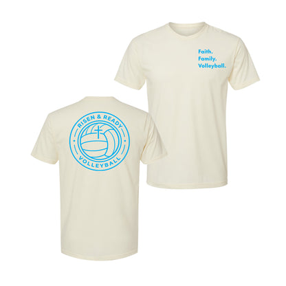 Faith. Family. Volleyball. Premium Tee