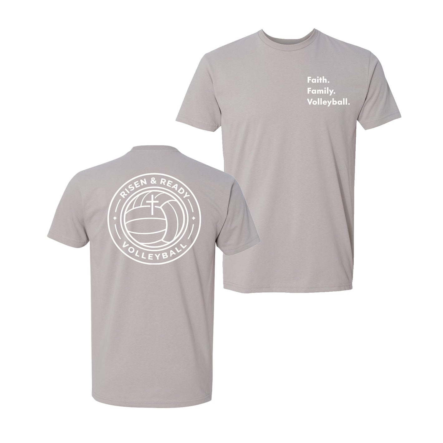 Faith. Family. Volleyball. Premium Tee