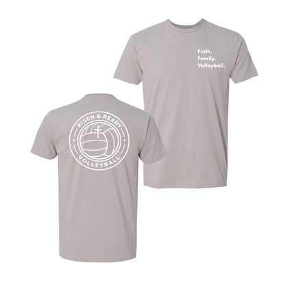 Faith. Family. Volleyball. Premium Tee