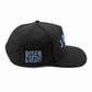 Jesus Is King Charcoal / Columbia Blue Premium Snapback Hat