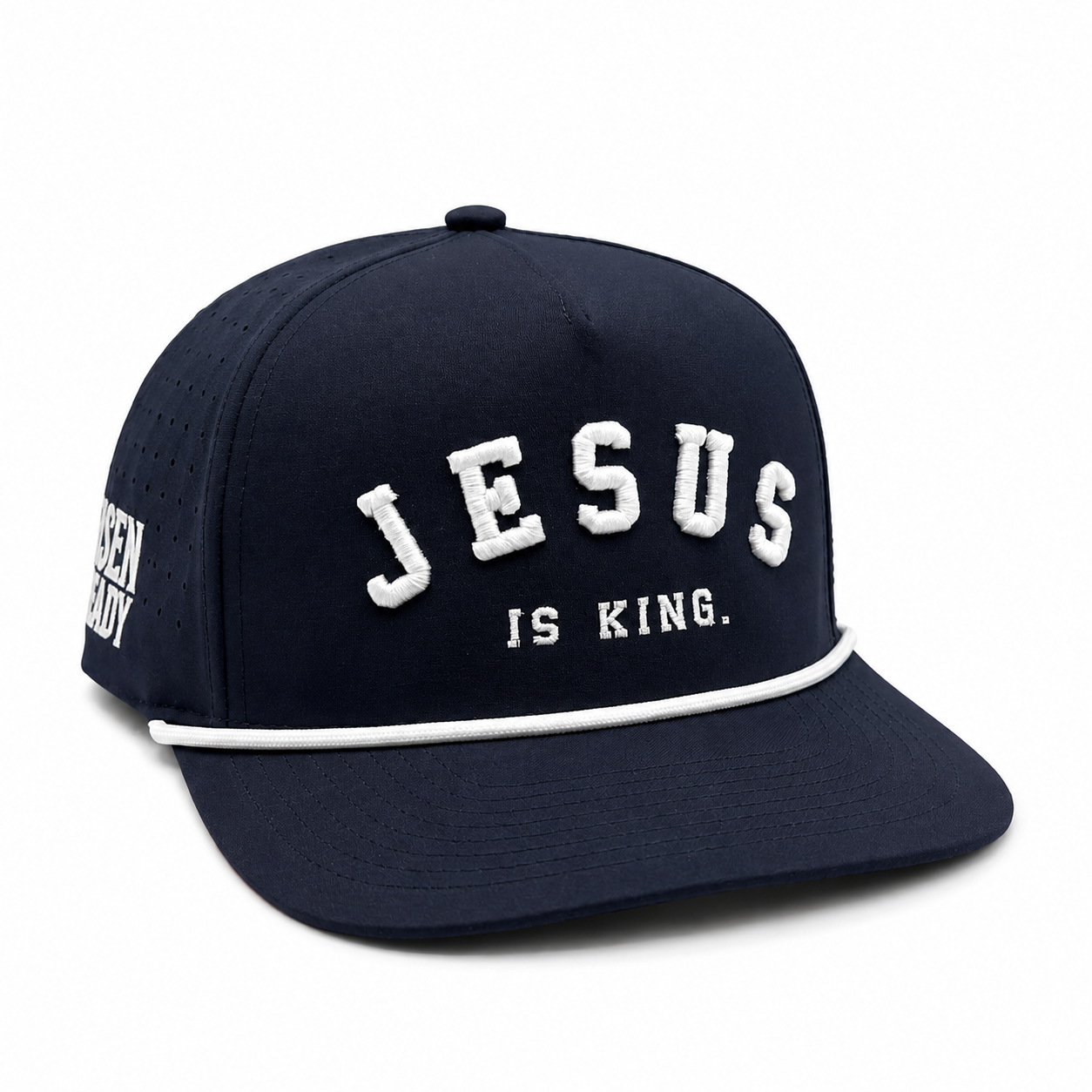 Jesus Is King Patriot Premium Snapback Hat