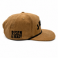 JESUS IS KING Brown Corduroy Premium Snapback Hat