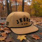 JESUS IS KING Brown Corduroy Premium Snapback Hat