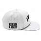 Jesus Is King White / Black Rope Premium Snapback Hat