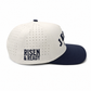 Jesus Is King Navy Two-Tone Premium Snapback Hat