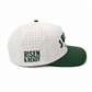 Jesus Is King Green Two-Tone Premium Snapback Hat