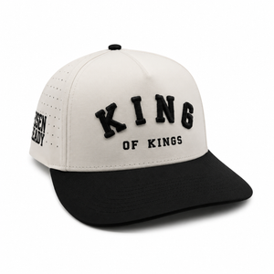 King of Kings Black Two-Tone Premium Snapback Hat