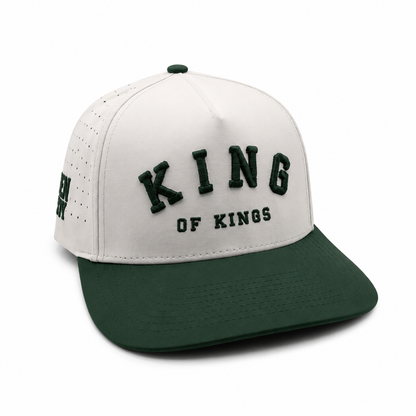 King of Kings Green Two-Tone Premium Snapback Hat