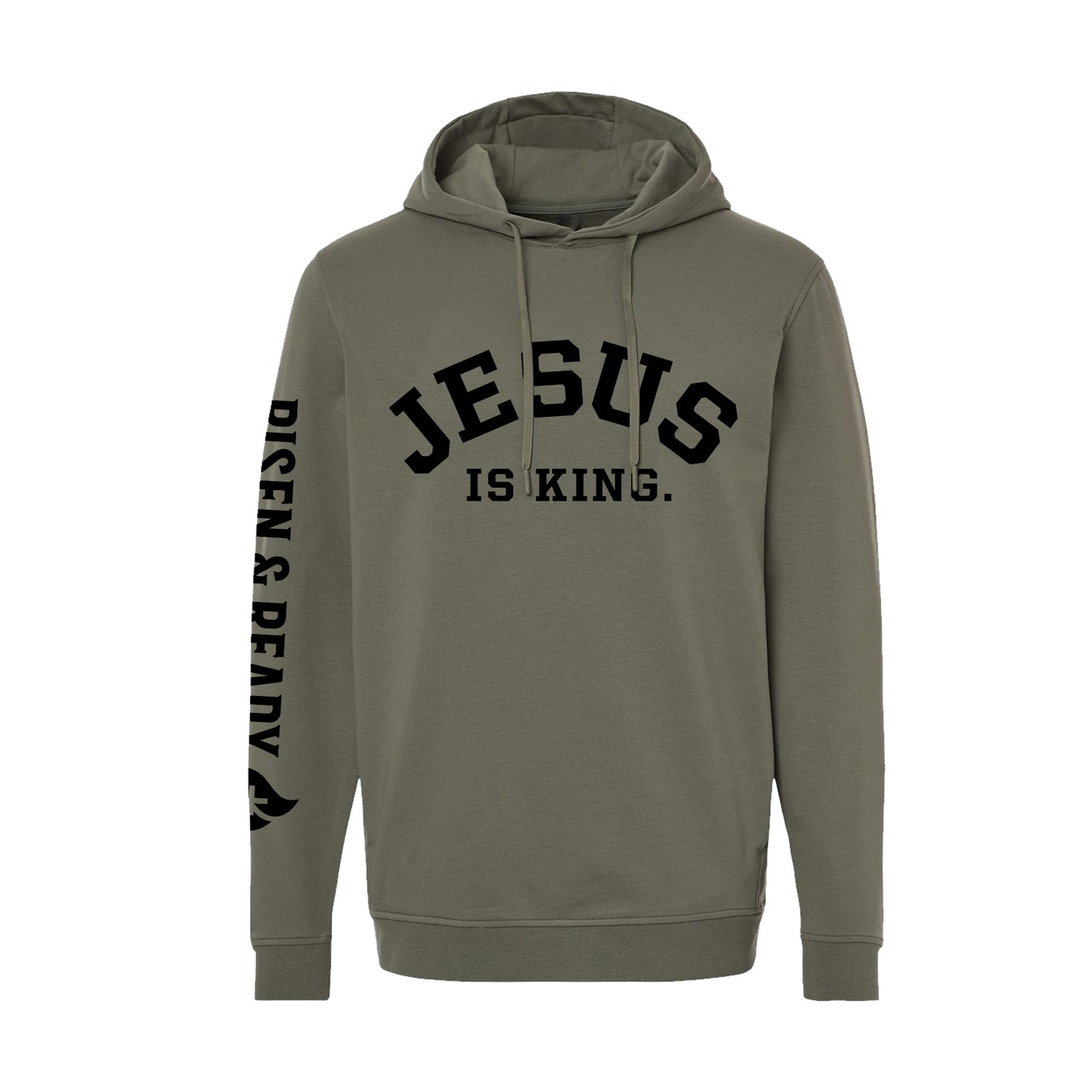 Jesus Is King Lightweight Performance Hoodie